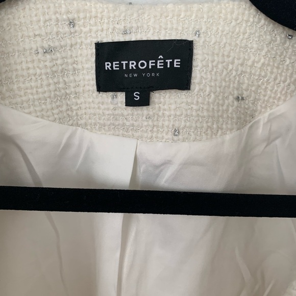 CURRENT SEASON NEW Retrofete McKenna tweed top - Picture 9 of 9